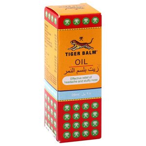 Tiger Balm Oil Headache & Stuffy Nose Relief 28Ml
