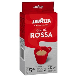 Lavazza Qualita Italian Rossa Ground Coffee 250G