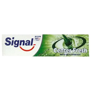 Signal Center Fresh Toothpaste With Mouthwash 100Ml