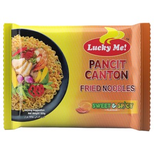 Lucky Me! Pancit Canton Sweet & Spicy Instant Noodles 60G