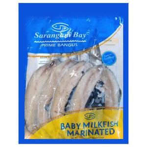 Sarangani Bay Frozen Boneless Baby Milkfish Split Marinated 400G