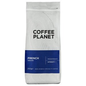 Coffee Planet French Arabica Ground Coffee Medium Roast 250G
