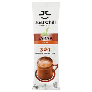 Just Chill 3In1 Karak Chai Instant Tea Sachet 26G