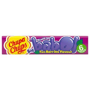 Chupa Chups Mega Big Babol Soft Bubble Gum Fun Berries