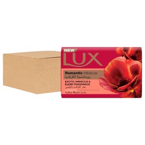 Lux Soap Romantic Hibiscus 170G X6
