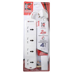 Kadris Extension Socket 3 Way 2 Meter, Nk300, Ex-1459