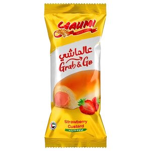 Yaumi Grab & Go Strawberry Custard Sandwich 60G