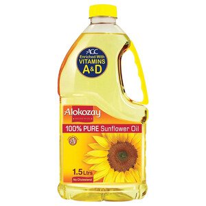 Alokozay 100% Pure Sunflower Oil 1.5L