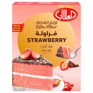 Al Alali Ultra Moist Strawberry Cake Mix 500G