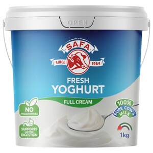 Safa Fresh Yoghurt Full Cream 1Kg