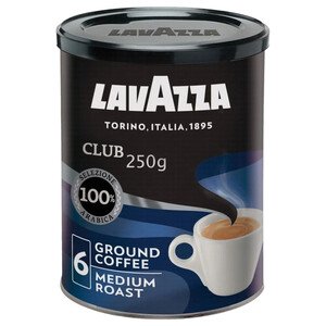 Lavazza Club Arabica Ground Coffee Medium Roast 250G