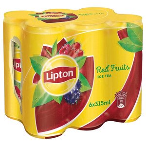 Lipton Red Fruits Iced Tea 315Ml X6