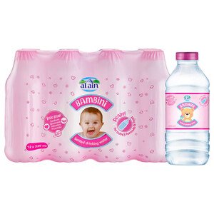 Al Ain Bambini Baby Water 330Ml X12