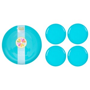 Bello Designs Four Plates Blue