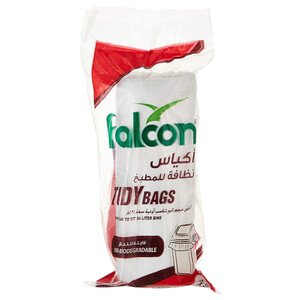 Falcon White Garbage Bags 71 X 58Cm 30 Pieces