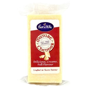 Fior Di Vita Isle Of Man Creamery Cheddar Mature 120G