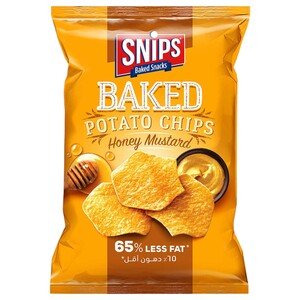 Snips Baked Potato Chips Honey Mustard 165G