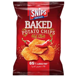 Snips Baked Potato Chips Hot Chili 165G