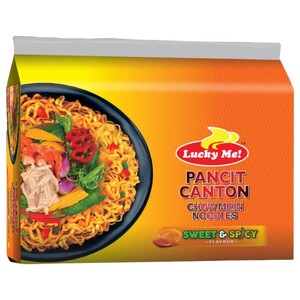 Lucky Me Pancit Canton Sweet & Spicy Instant Noodles 60G X6