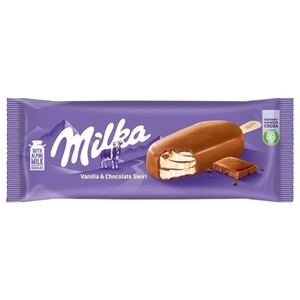 Milka Ice Cream Vanilla And Chocolate 90Ml