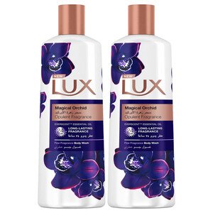 Lux Body Wash Magical Orchid 250Ml X2