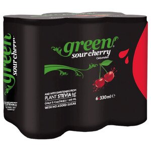 Green Cola Cherry Can 330Ml X6