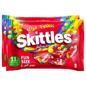 Skittles Fruits Multi Pack 198G X2