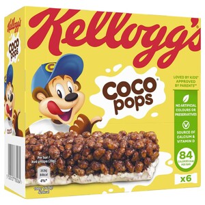 Kellogg's Coco Pops Cereal Bar 20G X6