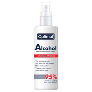 Optimal Alcohol Cleans And Protects 95% U.S.P. 250Ml