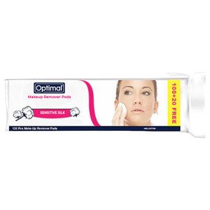 Optimal Makeup Remover Pads 120 Pieces