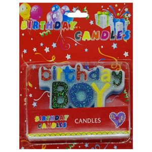 Birthday Boy Candle
