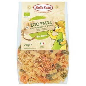 Dalla Costa Tri-Color Organic Zoo Pasta 250G