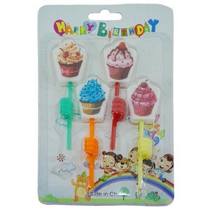 Cake Shaped Birthday Candle