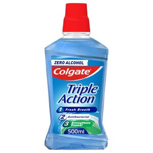 Colgate Mouthwash Triple Action 500Ml