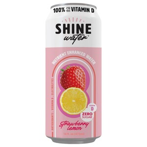 Shine Water Drink Strawberry Lemon 473Ml