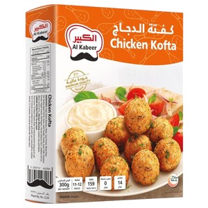 Al Kabeer Frozen Chicken Kofta 11-12 Pieces 300G