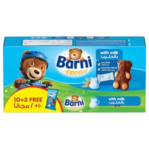 Barni Cake With Milk 30G 10+2 Free Offer