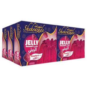 Shehrazade Jelly Dessert Raspberry  85G