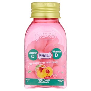 Do'sfarm Mint Candy Peach Sugar Free 22G