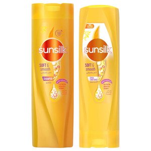 Sunsilk Shampoo & Conditioner Soft & Smooth 350Ml -30%