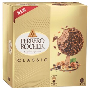 Ferrero Rocher Classic Ice Cream Sticks 50G X4