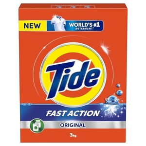 Tide Fast Action Laundry Detergent Powder 3Kg