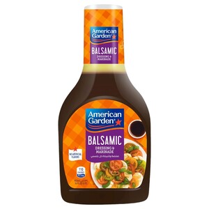 American Garden Balsamic Vinaigrette Dressing & Marinade Gluten Free Dairy Free 473Ml