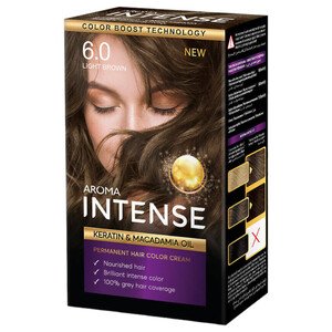 Aroma Hair Color Intense Light Brown No. 6.0