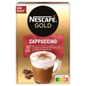 Nescafe Gold Cappuccino 12.5G X10