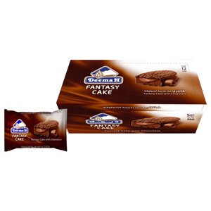 Deemah Fantasy Cake Filled With Chocolate 40G X12