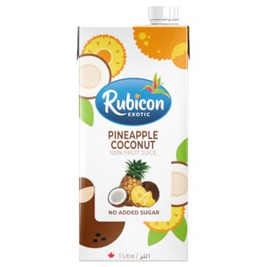 Rubicon Juice Pineapple Coconut No Added Sugar 1L
