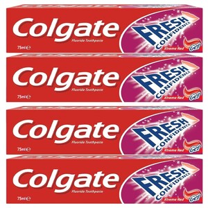 Colgate Toothpaste Fresh Confidence Red 4 Pieces 75Ml Price Offer