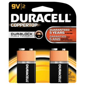 Duracell Battery Cb 9V 2Bl Monet