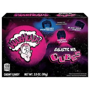 Warheads Galactic Mix Cubes 99G